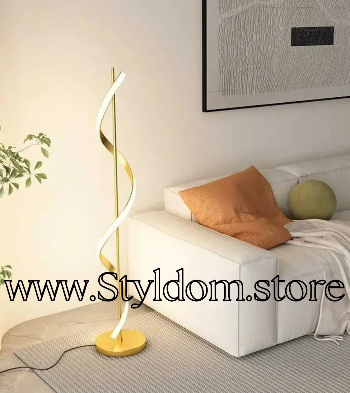 Spiral Floor Lamp