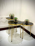 Modern Coffee Table – Nesting End Table & Side Table Set for Stylish Living